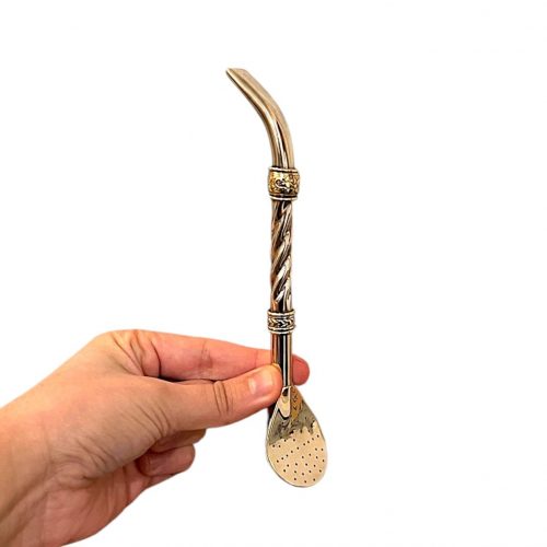 Bombillon pico curvo - Alpaca and Bronze