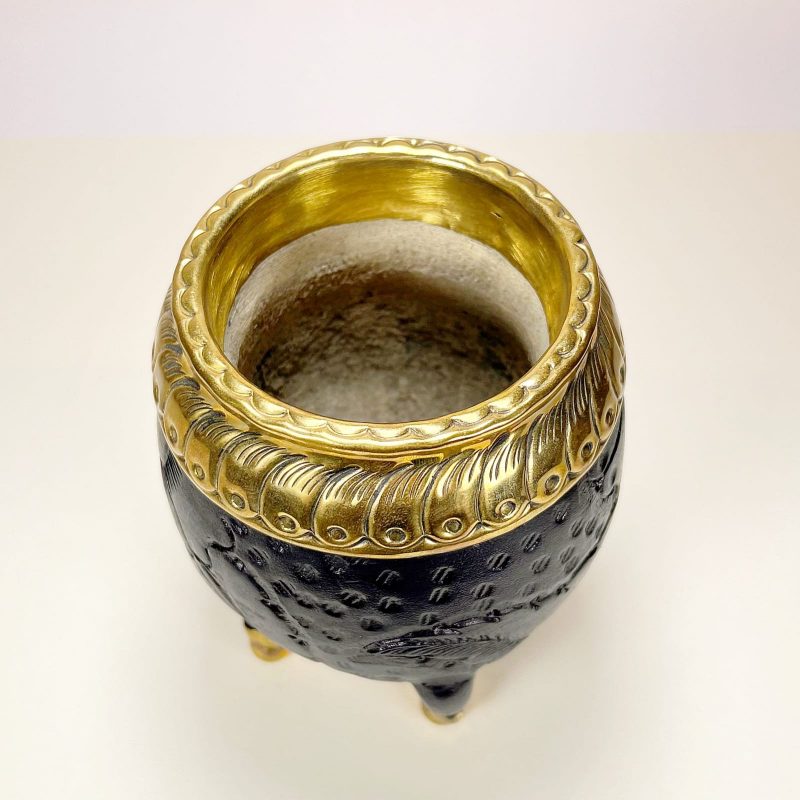 Maté torpedo orfèvre bronze - Imagen 3