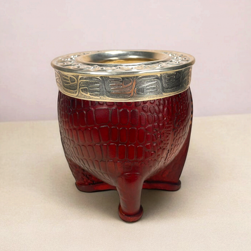 maté gourd handmade by an artisan in Argentina