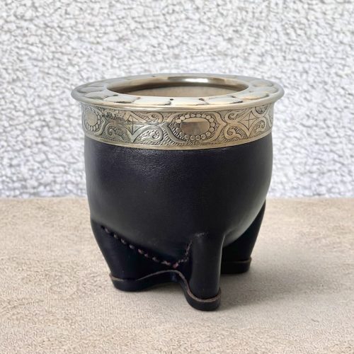 Mate imperial de calabaza artesanal doble cuero (2)