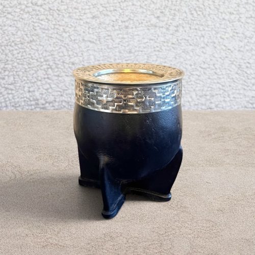 Calebasse à maté impérial noir guarda pampa