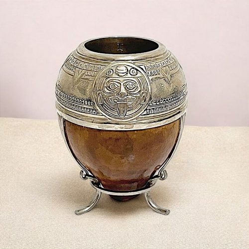 Calebasse à maté criollo Aztèque - Collection