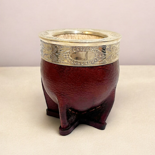 Calebasse à maté imperial bordeaux - Espejo