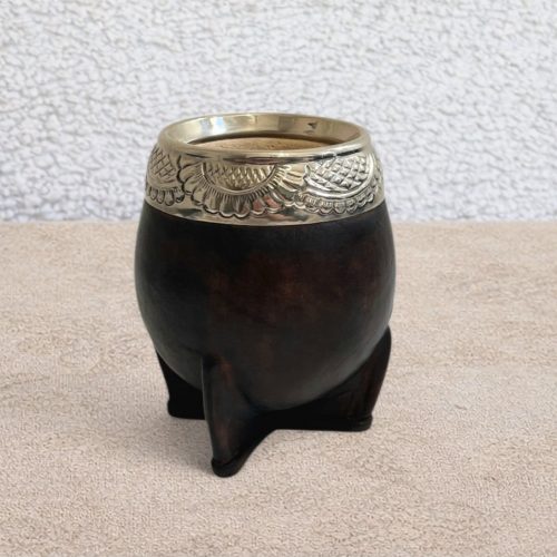 Mate torpedo de calabaza artesanal Avellana