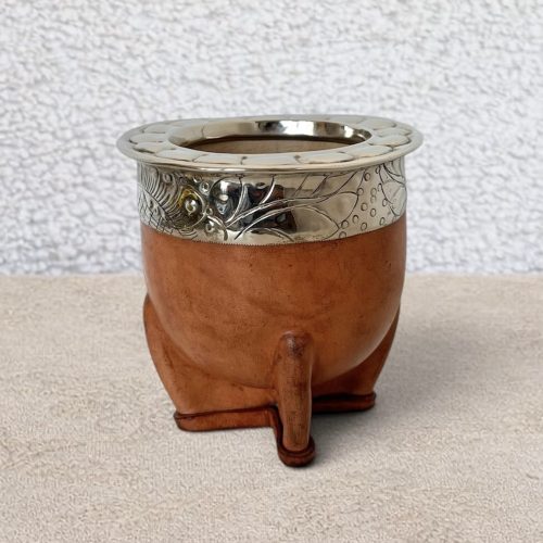 Handcrafted Imperial Mate Gourd Beige