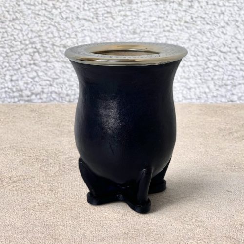 Handmade Midnight Blue Camionero Mate Gourd